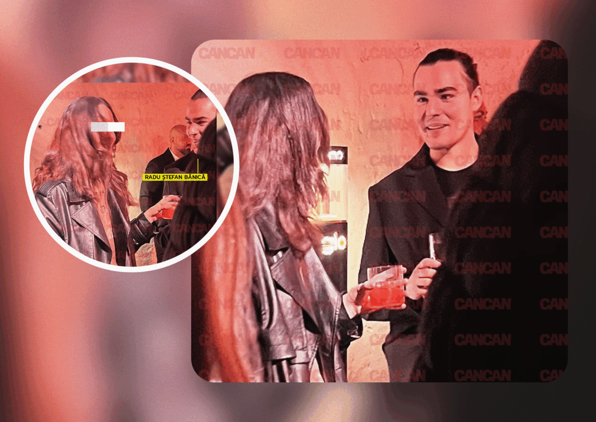 Imagine Stire Radu Ștefan Bănică, numai un zâmbet în compania unei domnișoare la petrecere. Imaginile care s-ar putea să nu-i pice bine iubitei lui! | 2review.ro