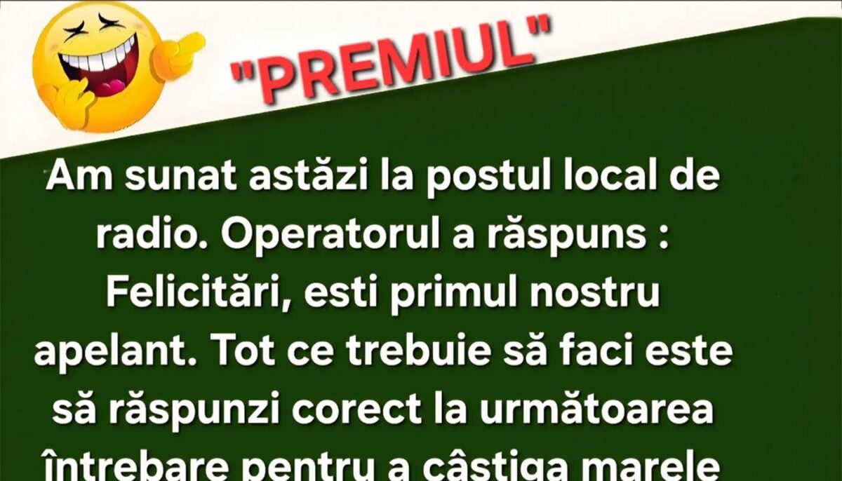 Imagine Stire Bancul sfârșitului de săptămână | Premiul de la radio | 2review.ro