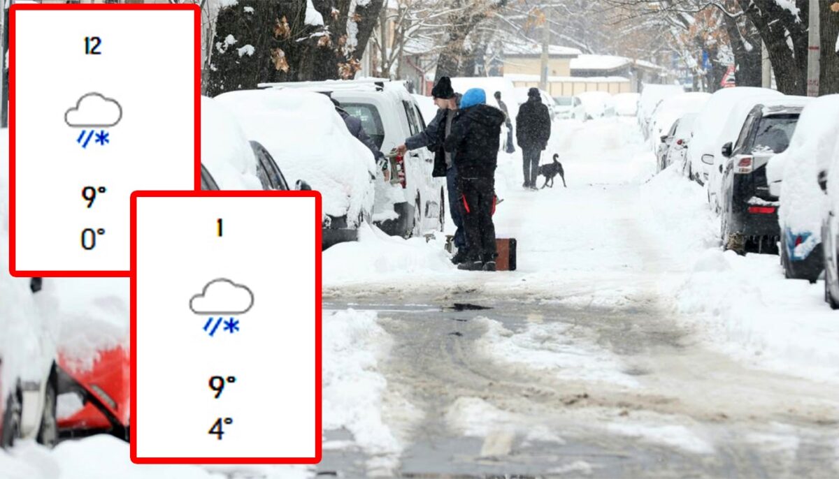 Ninge de Paște și de 1 Mai în România. Care sunt orașele afectate, potrivit meteorologilor Accuweather