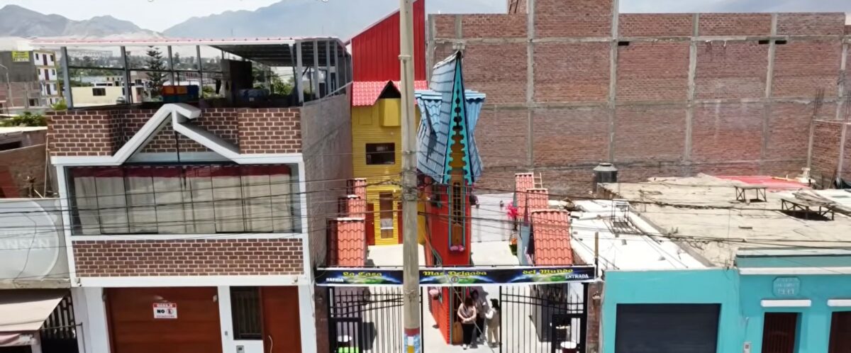 Imagine Stire Cum arată cea mai îngustă casă din lume. Are doar 63 de centimetri lățime și ar putea intra în Cartea Recordurilor | 2review.ro