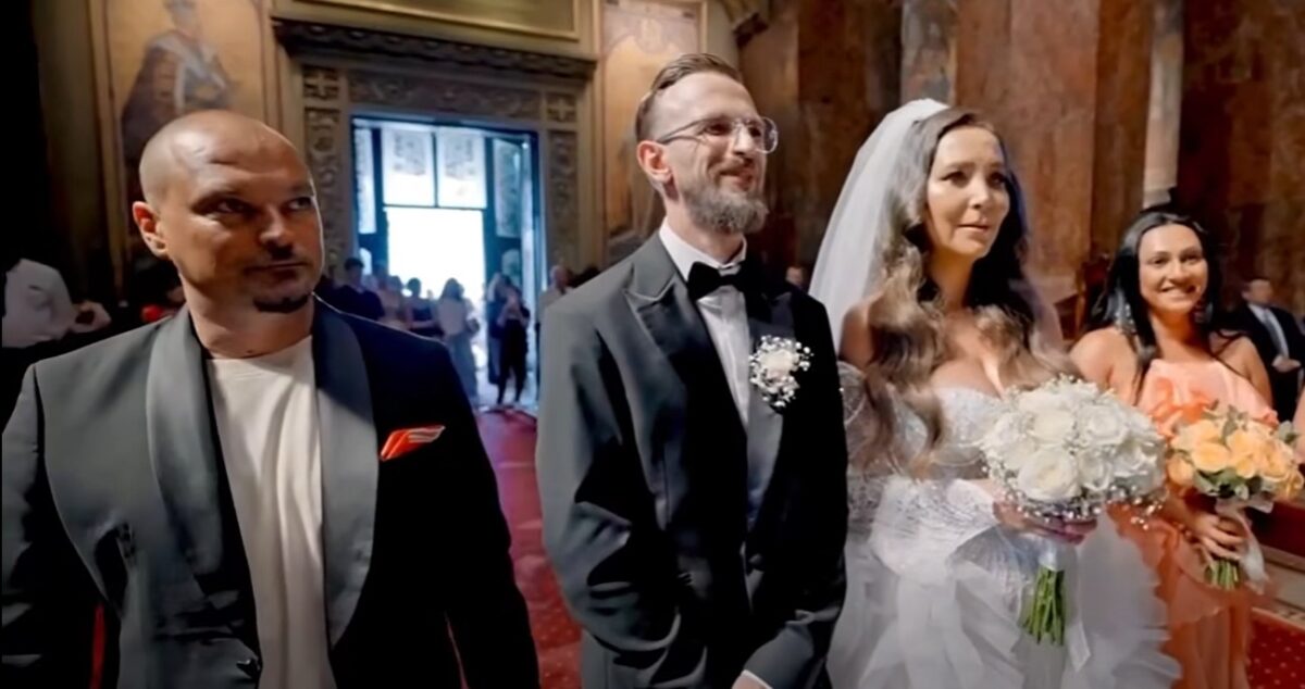 Puya și Melinda, nași de cununie. Rapperul l-a întrerupt pe preot și a zis 2 cuvinte care au creat rumoare în biserică