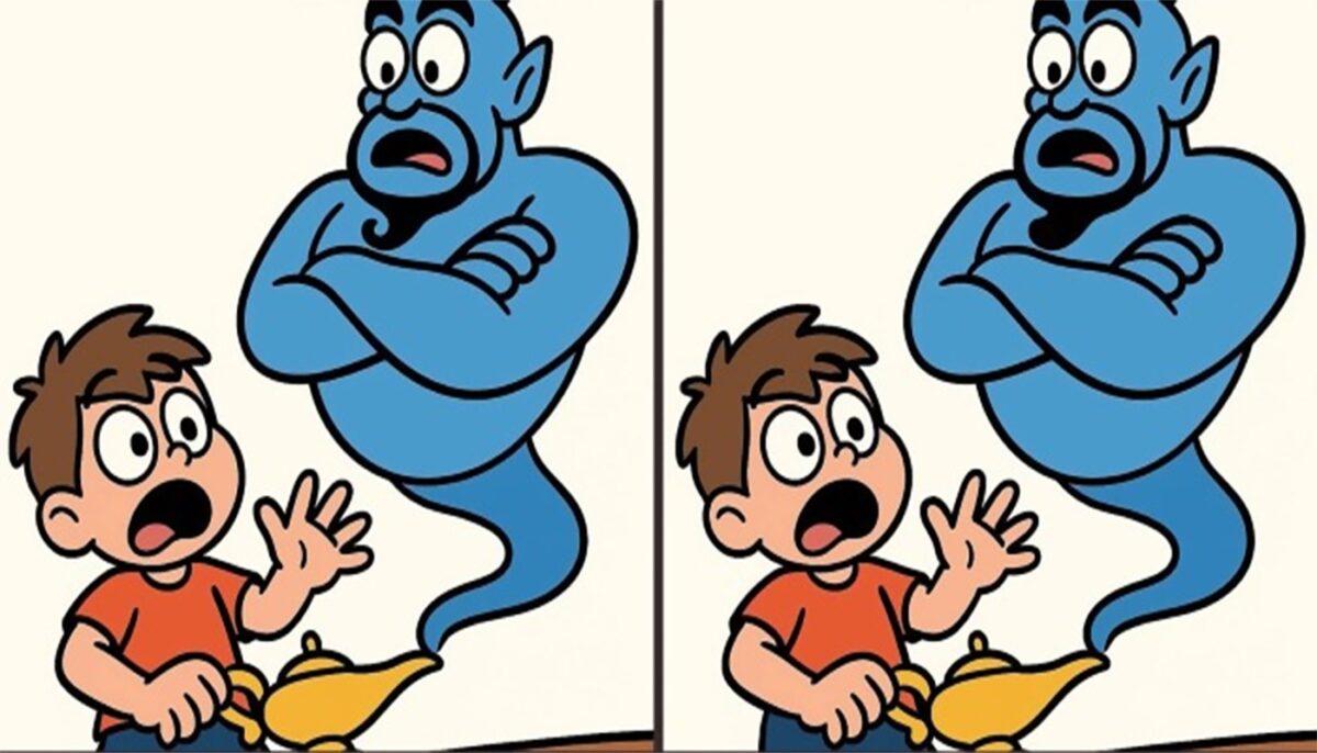 Imagine Stire Test de logică | 3 dorințe? Nu, 3 diferențe – Găsește-le în maximum 45 de secunde! | 2review.ro