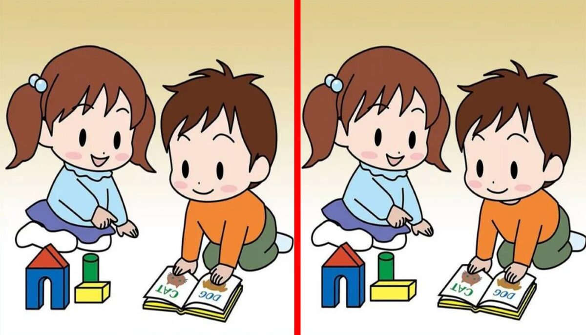 Imagine Stire Test de perspicacitate | Descoperiți cele 3 diferențe dintre cele două perechi de copii din imagine | 2review.ro