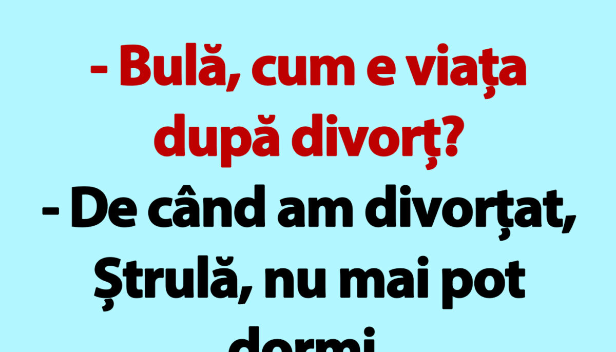 Imagine Stire BANC | Bulă și viața de după divorț | 2review.ro