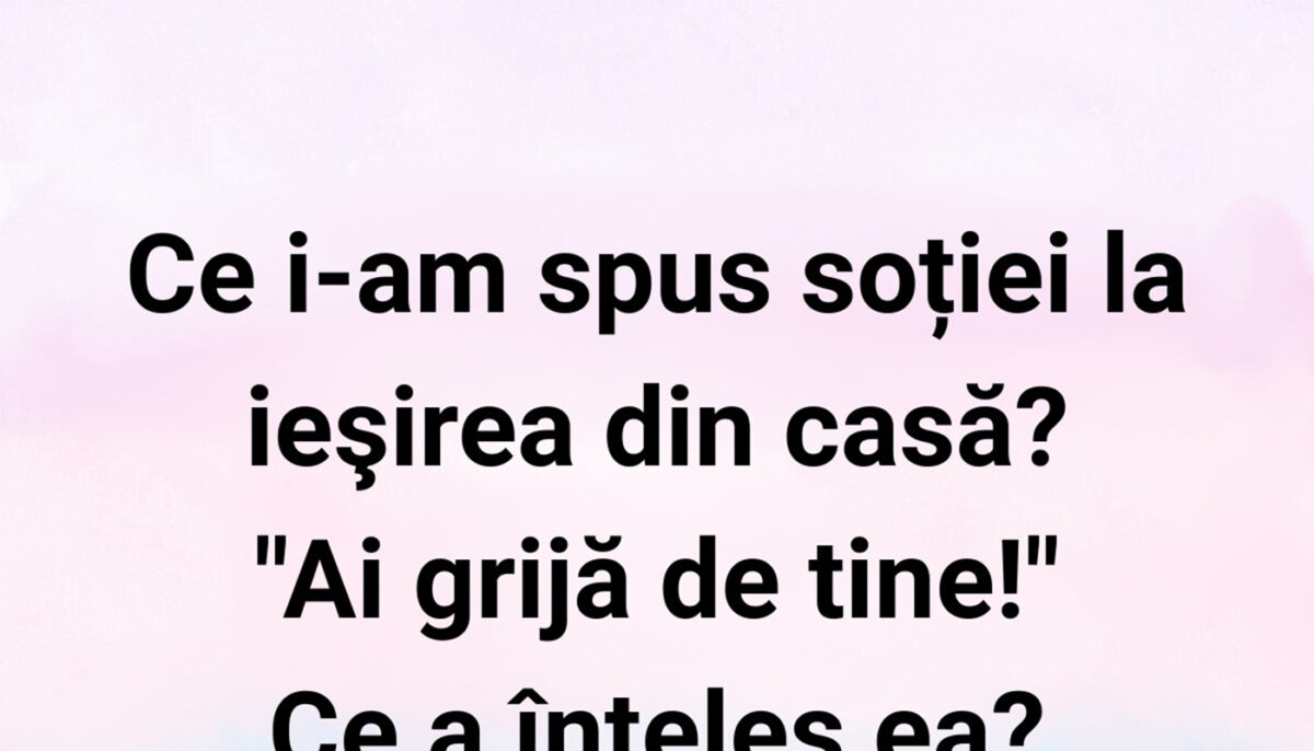 Imagine Stire BANC | Ce i-am spus soției la ieșirea din casă? | 2review.ro