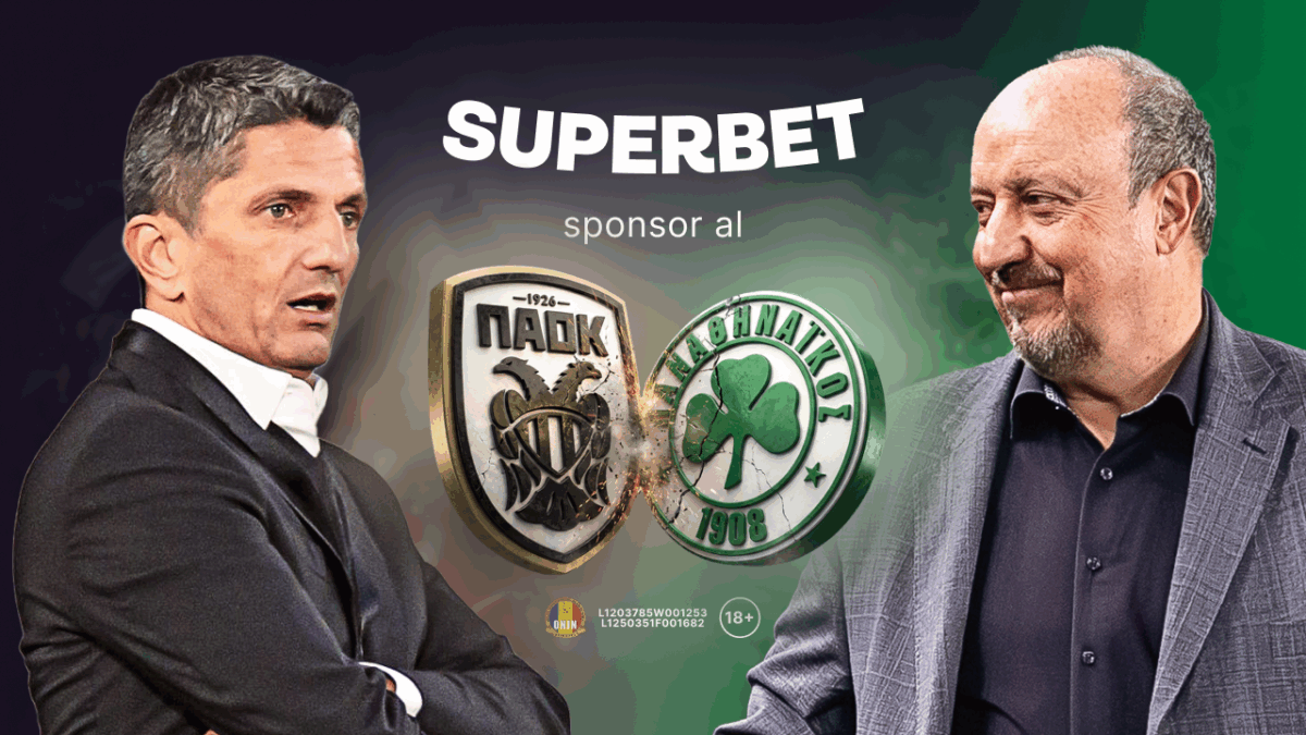Imagine Stire (P) Superbet, sponsor principal al lui PAOK Salonic și Panathinaikos Atena | 2review.ro