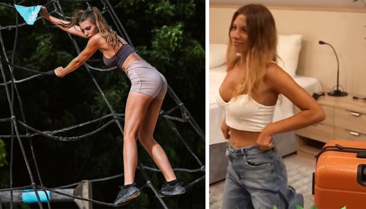 Imagine Stire Câte kilograme a slăbit „profa” Loredana Pălănceanu la Survivor. A fost nevoită să își cumpere haine noi din aeroport | 2review.ro