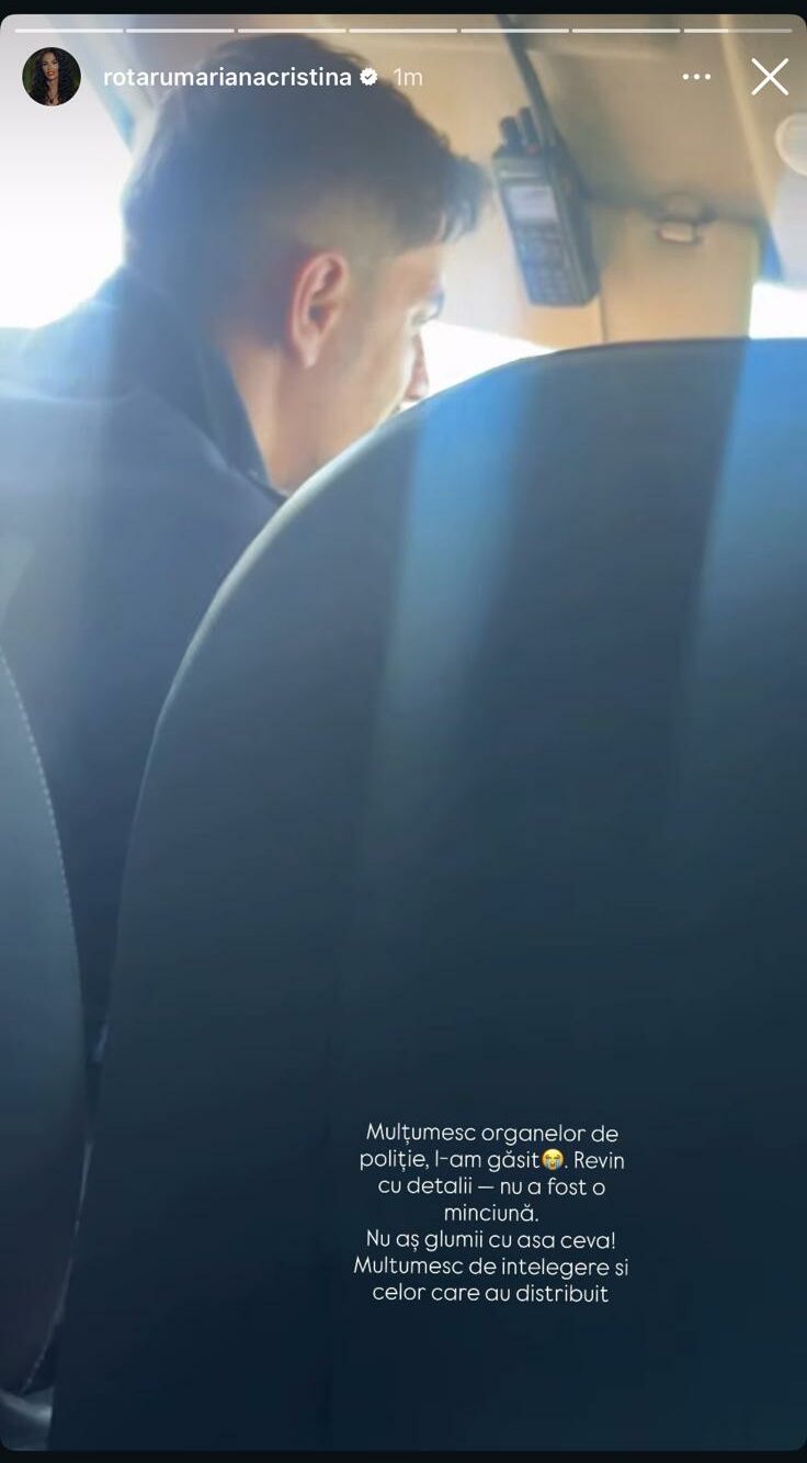 Andrei Rotaru a fost găsit de oamenii legii-sursa- social media