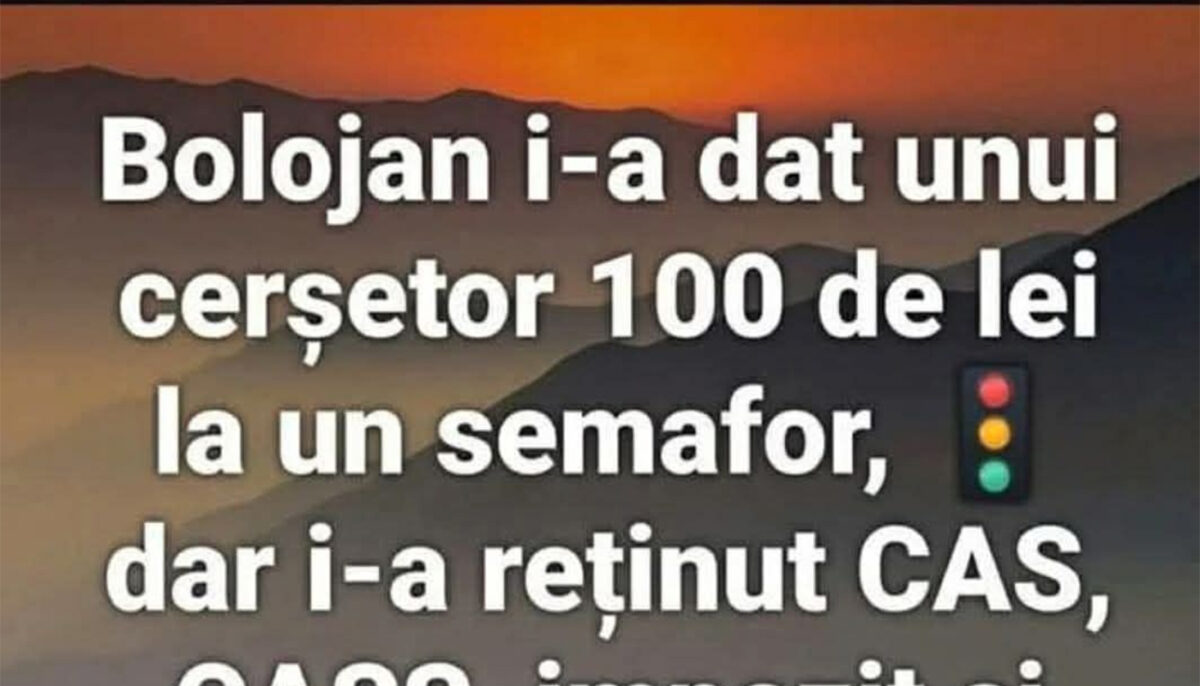 Imagine Stire BANCUL ZILEI | Bolojan și cerșetorul | 2review.ro