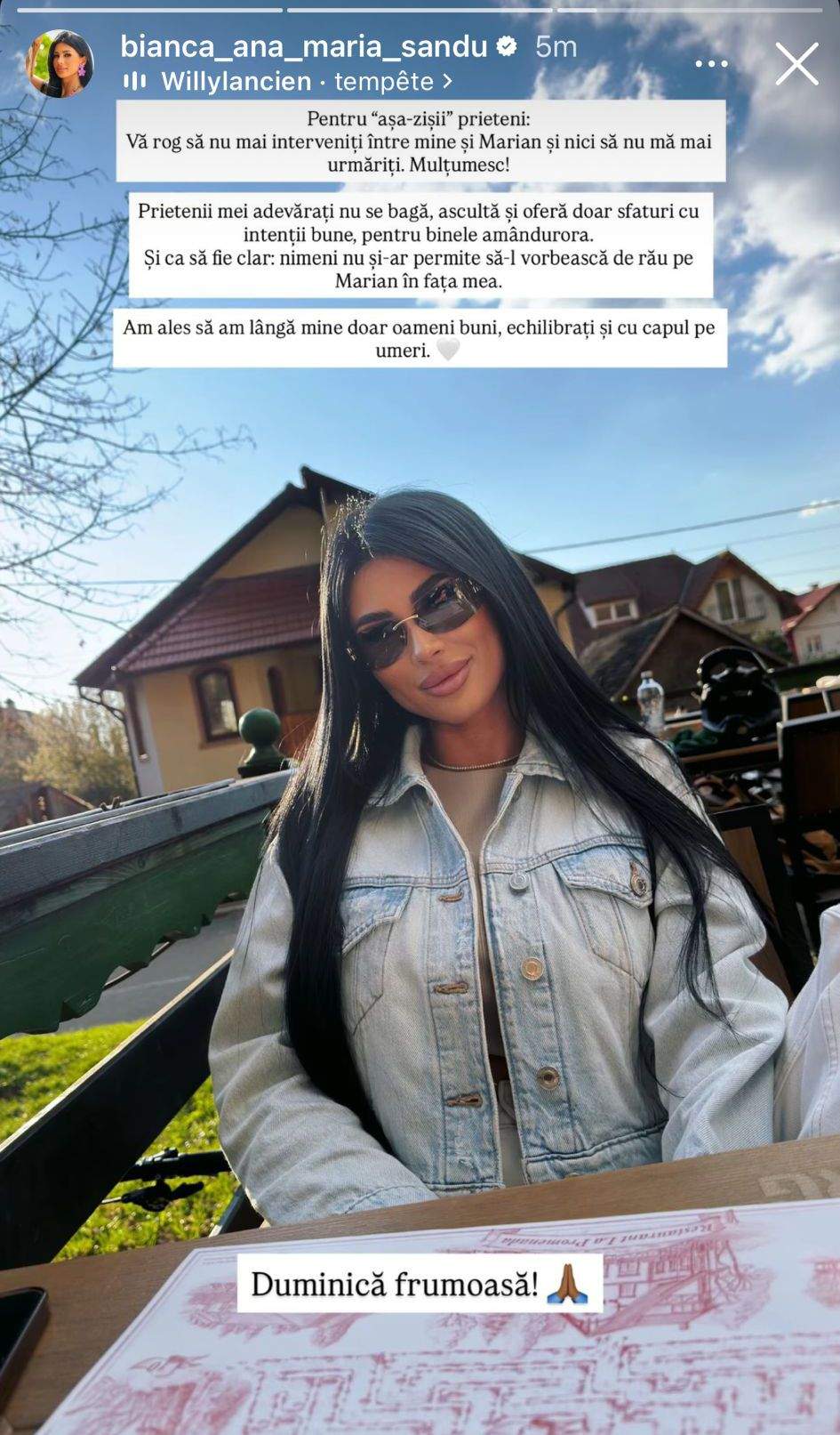 Bianca Dan, nou mesaj pentru așa-zișii prieteni/sursa foto: social media