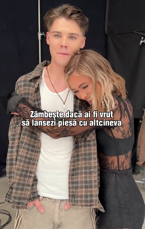 Iuliana Beregoi era lipită de Cristian Porcari. Sursă: Instagram