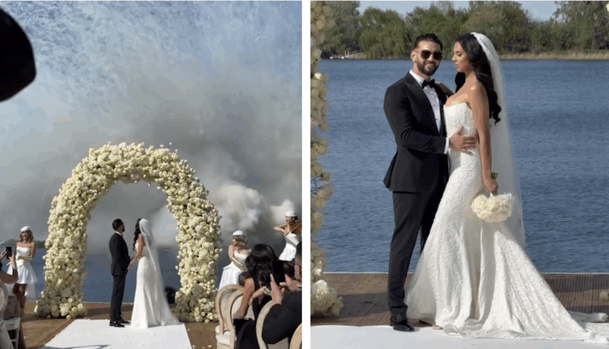 Imagine Stire Locația de vis unde Dorian Popa și Andreea au făcut petrecerea de nuntă. Mirii au avut parte de un decor de poveste | 2review.ro