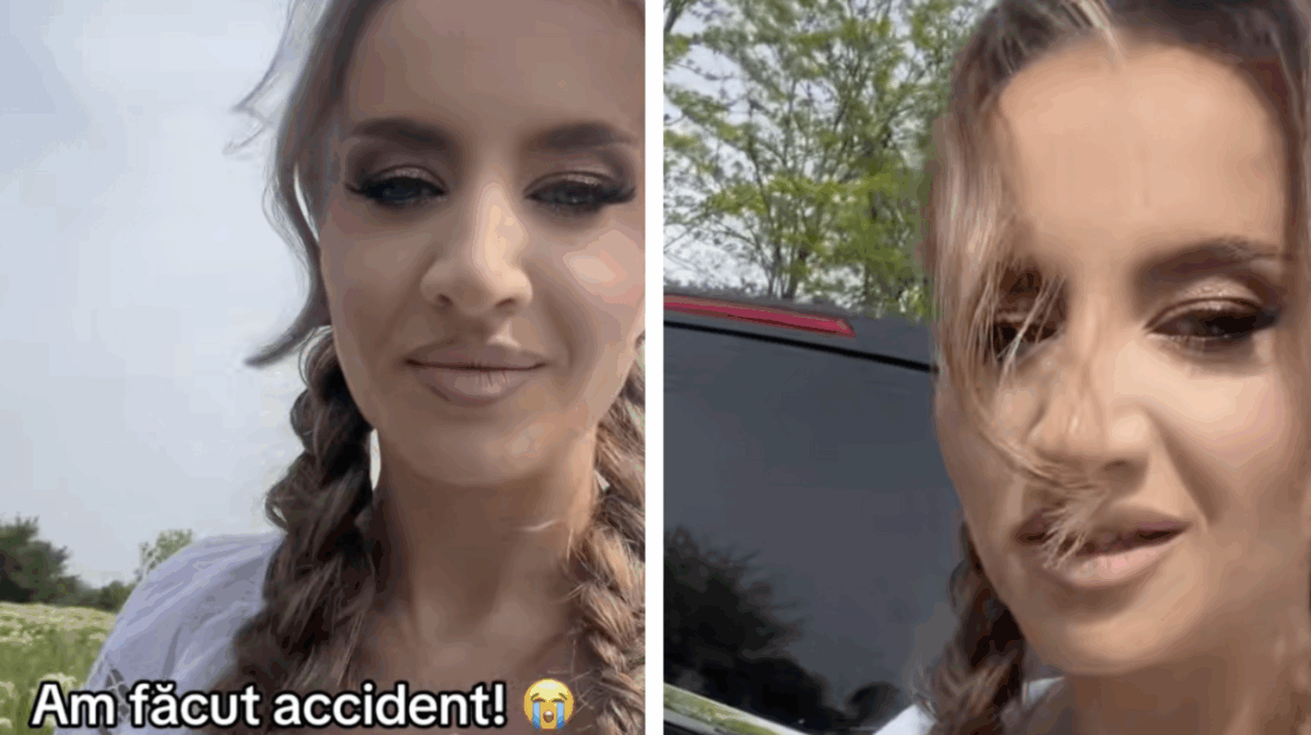 Imagine Stire Nașa lui Armin Nicoară, implicată într-un accident rutier în timp ce se mergea la o filmare: ”Sunt lovită” | 2review.ro