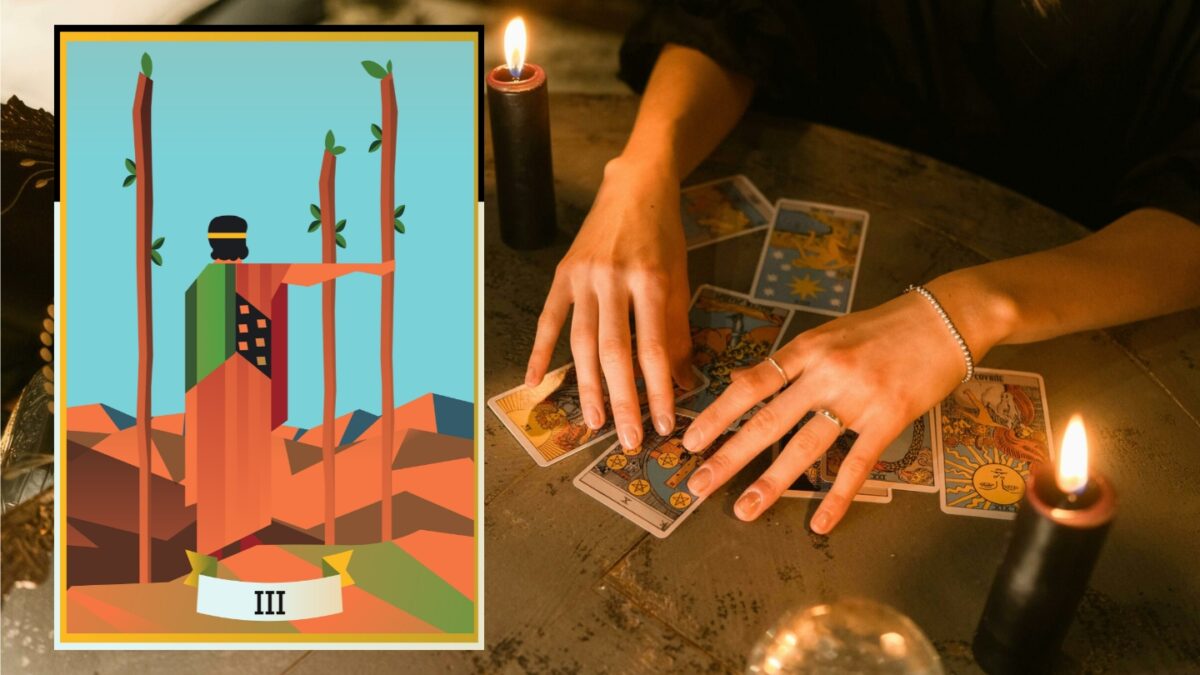Imagine Stire Cartea de Tarot de azi, 19 aprilie 2026. Trei de Bâte e ferm: zodia care trebuie să ia o decizie finală în privința carierei sale | 2review.ro