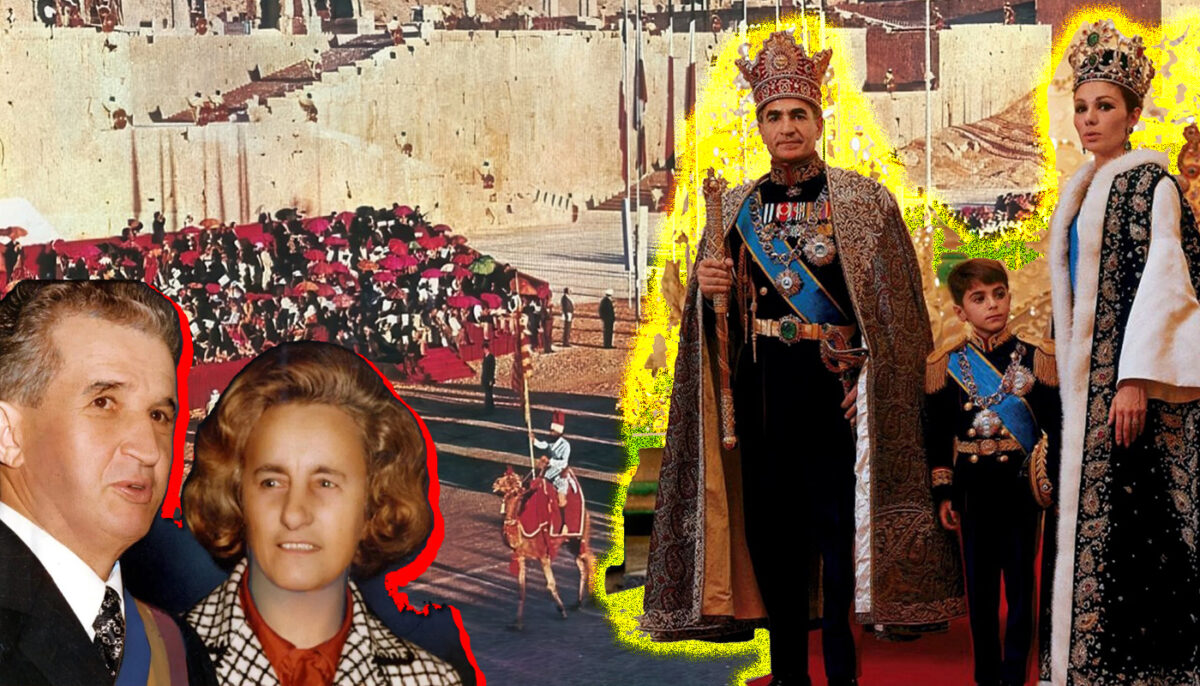 Imagine Stire Cea mai mare petrecere din lume, care a dus la căderea șahului Iranului. Nicolae și Elena Ceaușescu au fost prezenți | 2review.ro