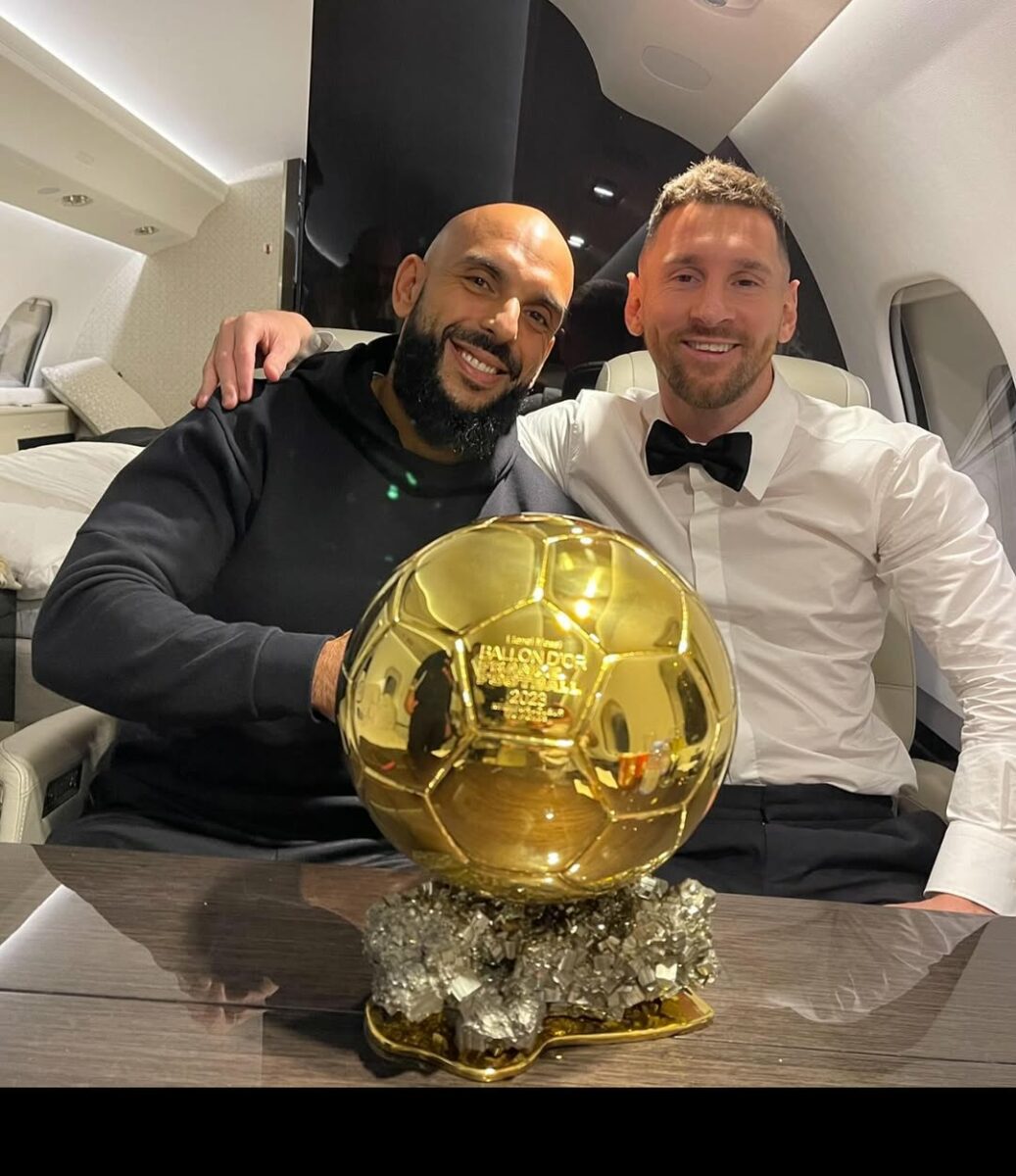 Imagine Stire Bodyguardul lui Messi, vedetă în online! Cum a ajuns Yassine Cheuko celebru peste noapte | 2review.ro