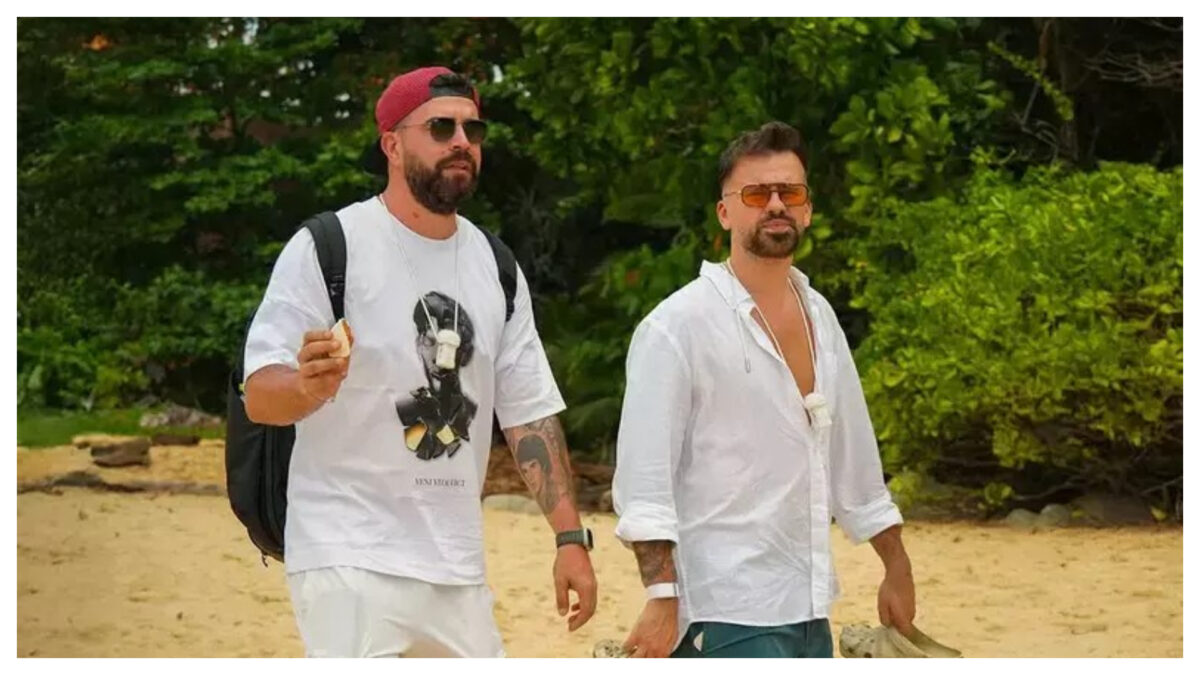 Imagine Stire Florin Ristei și Speak, detalii neștiute din culisele emisiunii Insula Iubirii 2026. S-au dat de gol! | 2review.ro