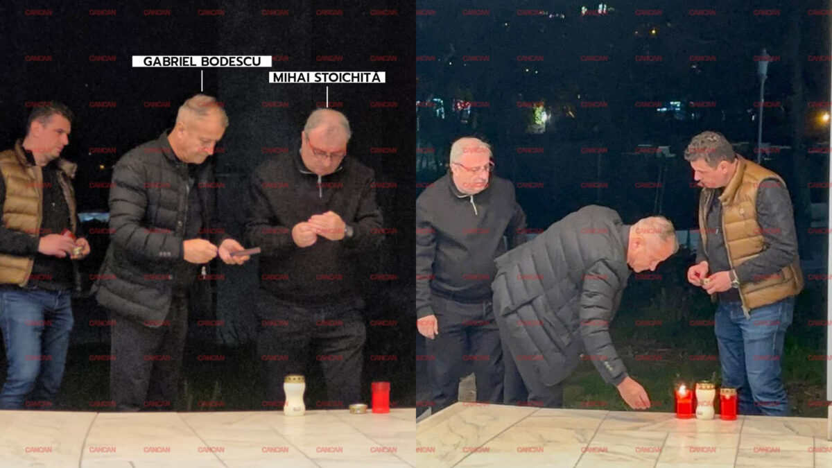Imagine Stire Gabriel Bodescu și Mihai Stoichiță i-au adus un ultim omagiu lui Mircea Lucescu. Vizibil afectați, au aprins o candelă în fața Spitalului Universitar | 2review.ro