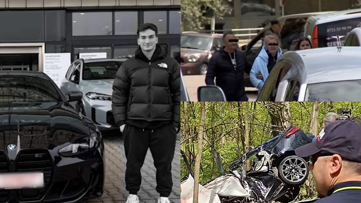 Imagine Stire Mihai, șoferul BMW-ului din accidentul de la Snagov, înmormântat azi. Imaginile durerii | 2review.ro