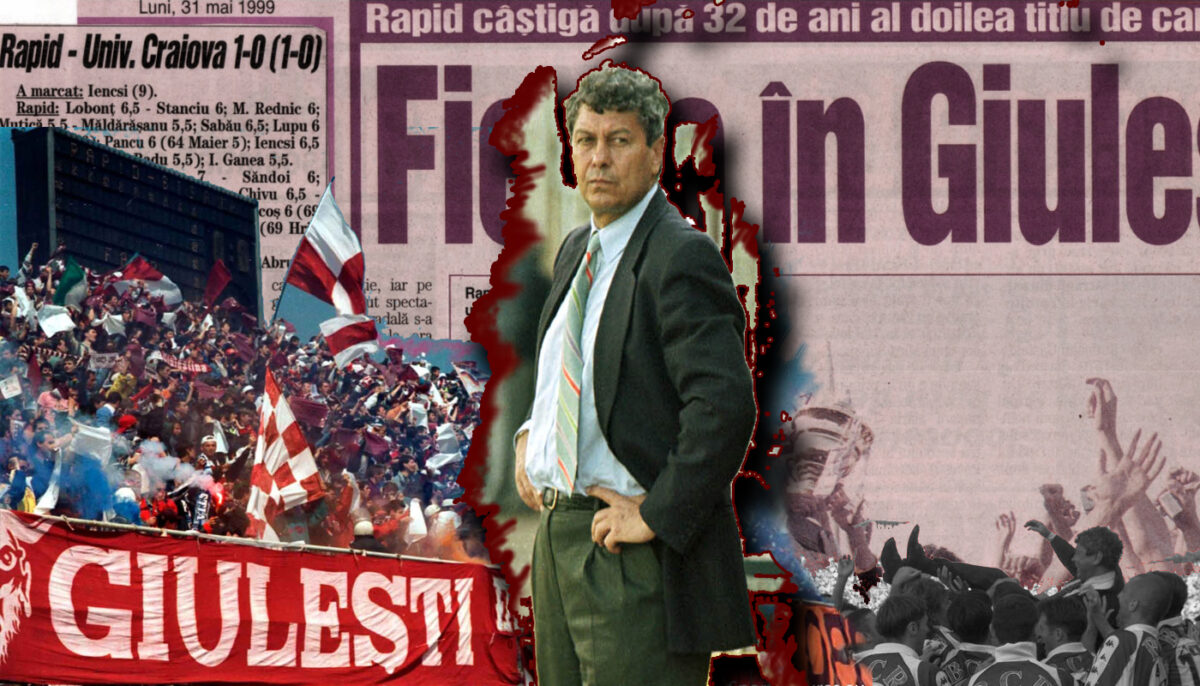 Imagine Stire Din copilărie până la titlu: povestea Rapidului, a titlului din 1999 și a lui Mircea Lucescu spusă din tribună | 2review.ro