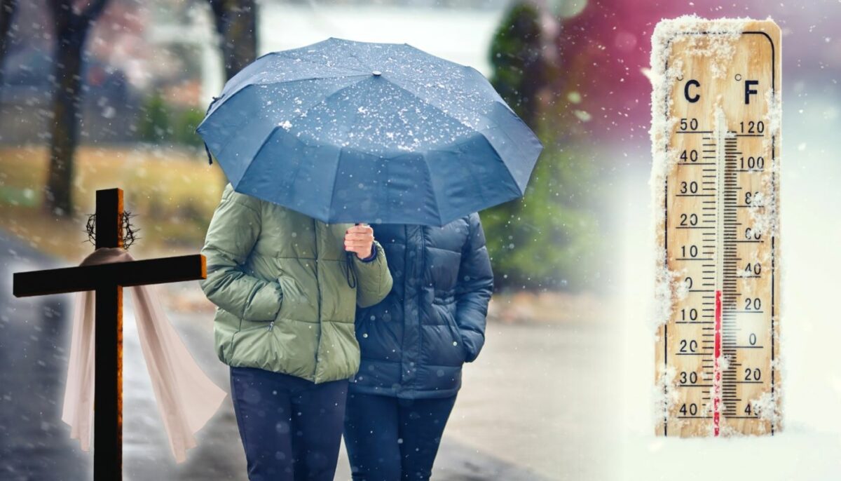 Imagine Stire Prognoza meteo azi, 9 aprilie 2026. Ploi, lapoviță și viscol puternic înainte de Paște: zonele din România unde stratul de zăpadă atinge 10 cm | 2review.ro