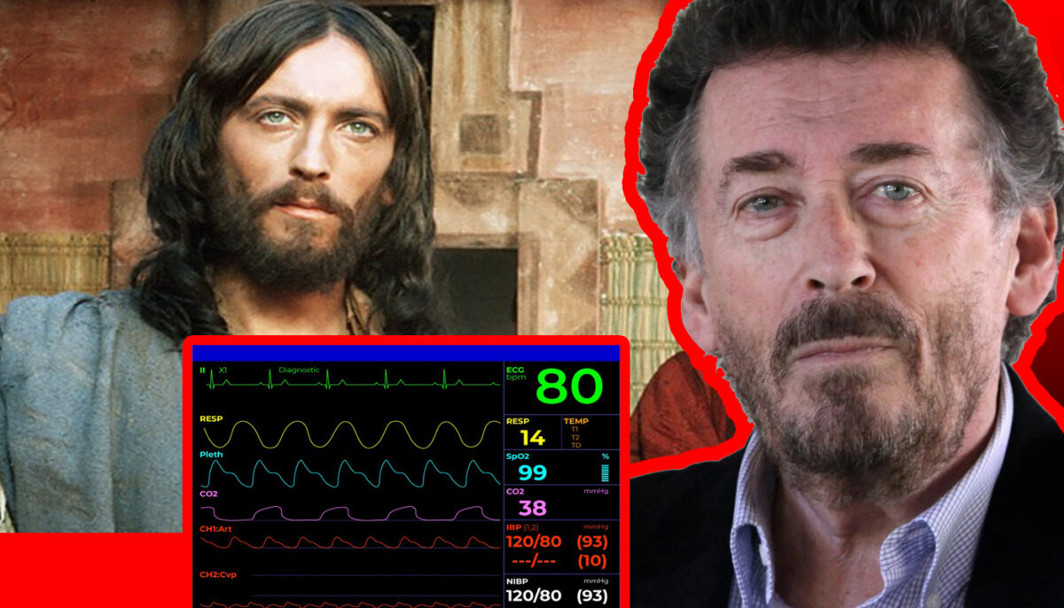 Imagine Stire Robert Powell, actorul care l-a interpretat pe Mântuitor, la un pas de moarte în timpul filmărilor pentru „Iisus din Nazareth”. Ce s-a întâmplat pe cruce | 2review.ro