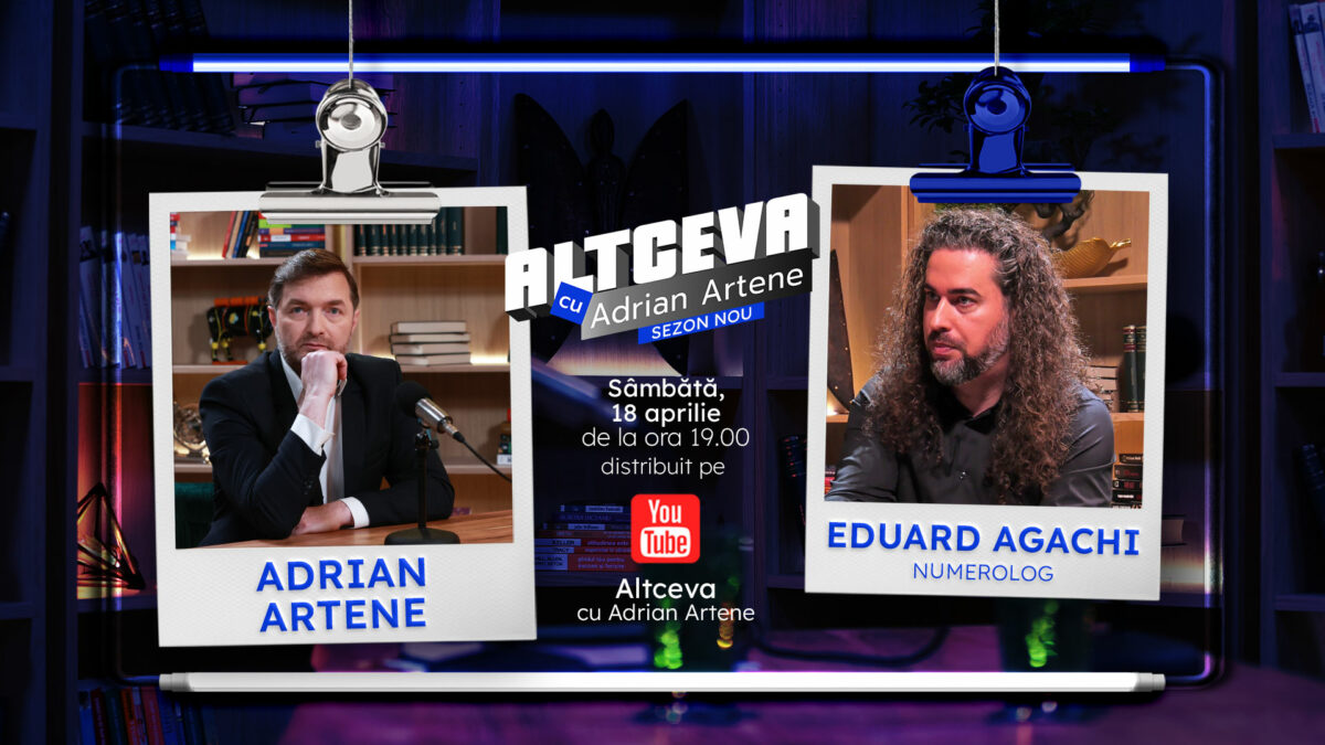 Imagine Stire Suntem numere sau avem un destin scris? Numerologul Eduard Agachi dezvăluie manualul secret al cifrei destinului la „Altceva cu Adrian Artene” | 2review.ro