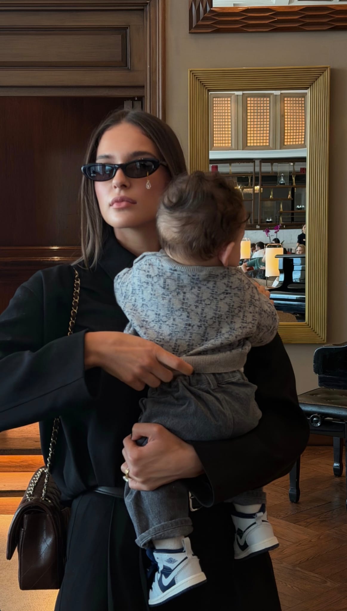 Cât de mare a crescut Giorgios, fiul lui Ianis Hagi/ Sursa: Instagram