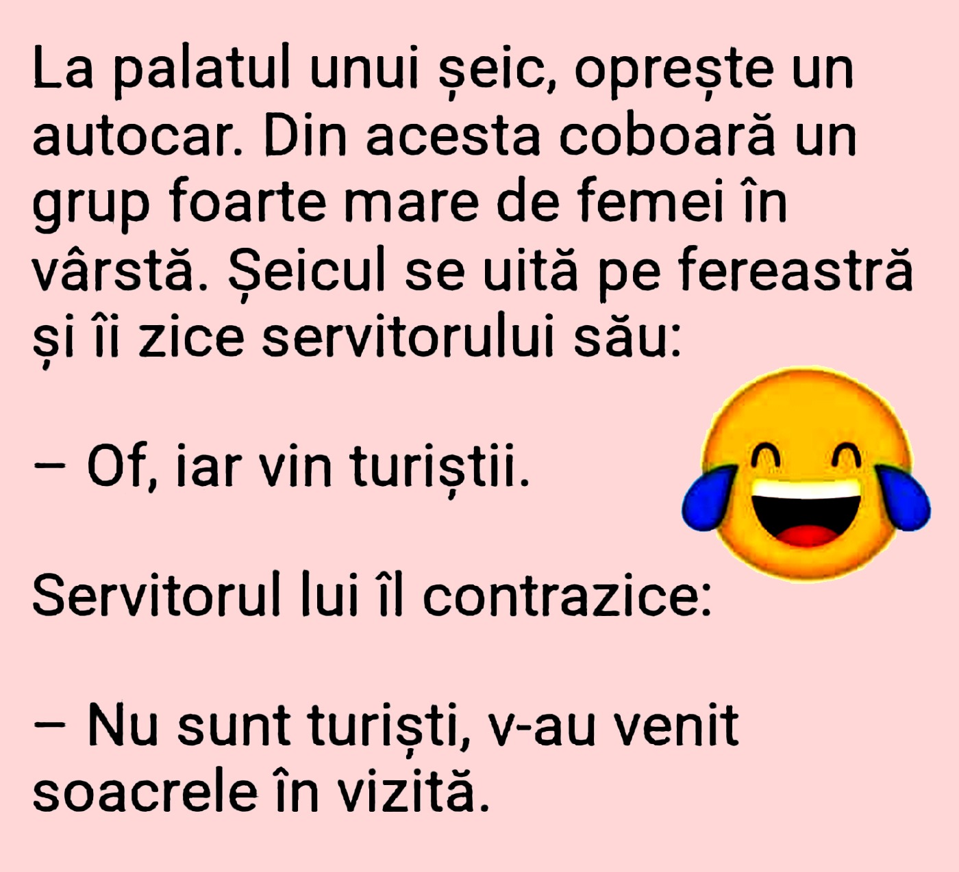 BANCUL ZILEI | Șeicul și servitorul
