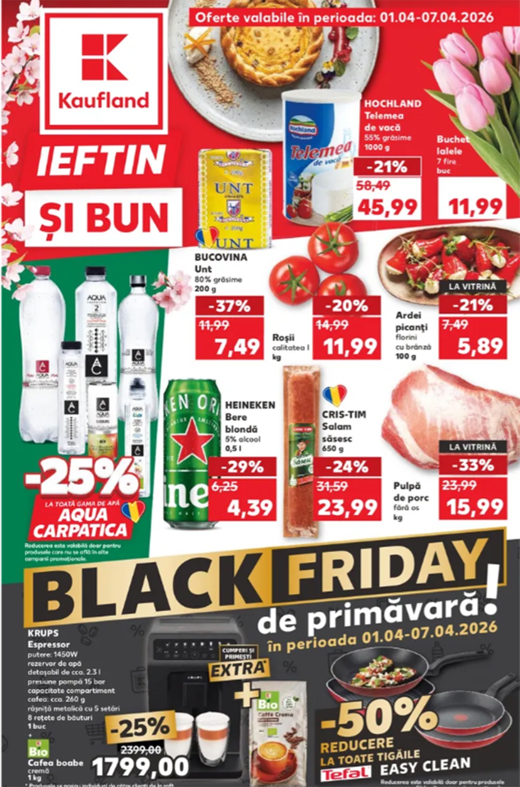Produsul de la Kaufland redus cu 50%