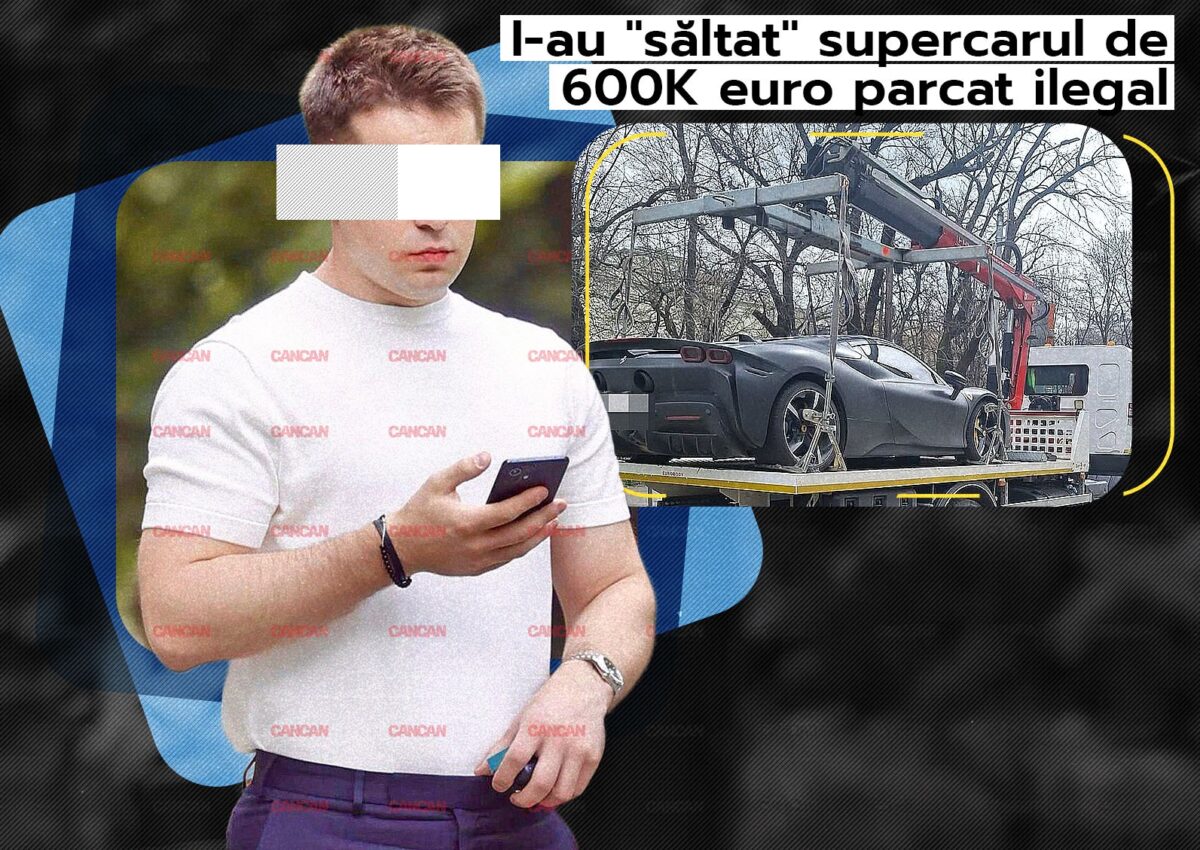 Imagine Stire Cine e frumușelul cu Ferrari care a făcut-o lată. I-au „săltat” supercarul de 600K euro parcat ilegal | 2review.ro