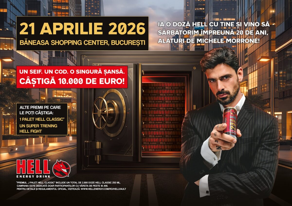 Imagine Stire (P) HELL sărbătorește 20 de ani, cu Michele Morrone, la evenimentul aniversar din București | 2review.ro