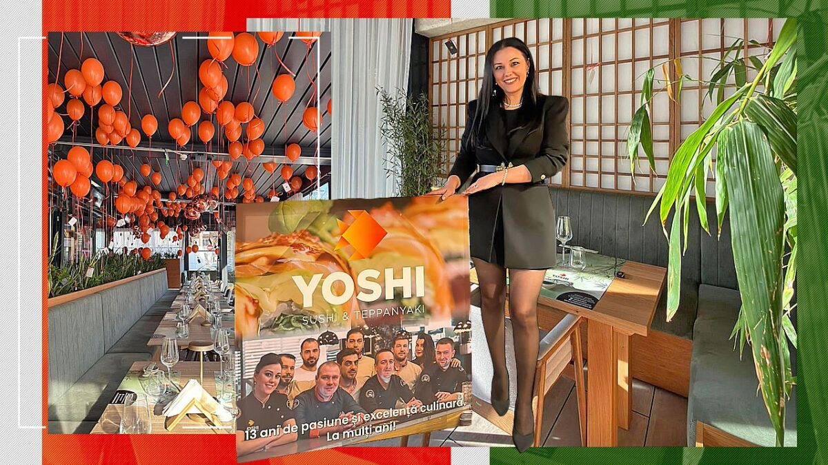 Imagine Stire Yoshi Sushi & Teppanyaki împlinește 13 ani. Un loc care a devenit, în timp, o stare de spirit | 2review.ro