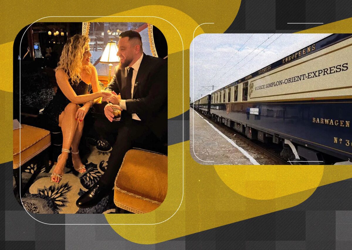 Imagine Stire Cum arată cel mai luxos tren din lume. Cât au plătit doi români pentru aventura din legendarul Orient Express | 2review.ro