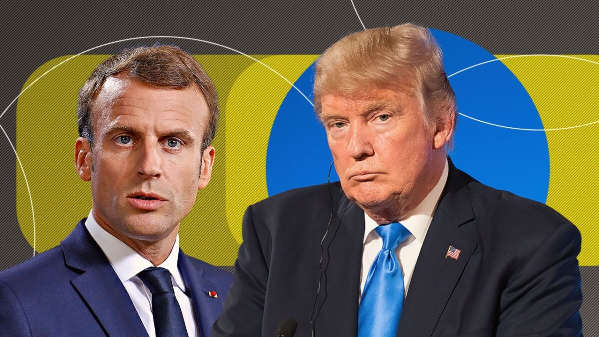 Imagine Stire Emmanuel Macron, replică după ironiile lui Donald Trump la adresa lui: „Comentariile nu sunt nici elegante, nici la înălțime” | 2review.ro
