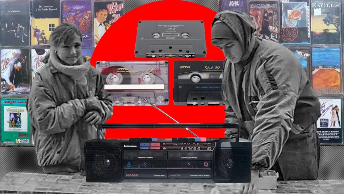 Imagine Stire Cum se asculta muzică în anii ’90: povestea casetelor pirat care au cucerit România | 2review.ro