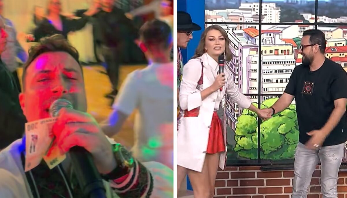 Imagine Stire Cum s-a „răzbunat” Valentin Sanfira pe Codruța, după dezvăluirile de la Cătălin Măruță. Ce a făcut cântărețul sâmbătă noapte, la o petrecere. Acum e clar că nu mai există cale de împăcare | 2review.ro