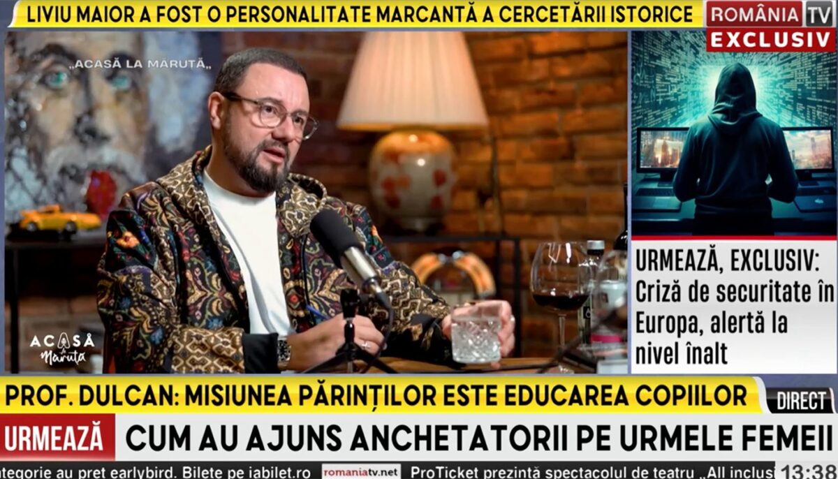 Imagine Stire Cătălin Măruță a ajuns la România TV! Imaginile care au făcut înconjurul țării | 2review.ro
