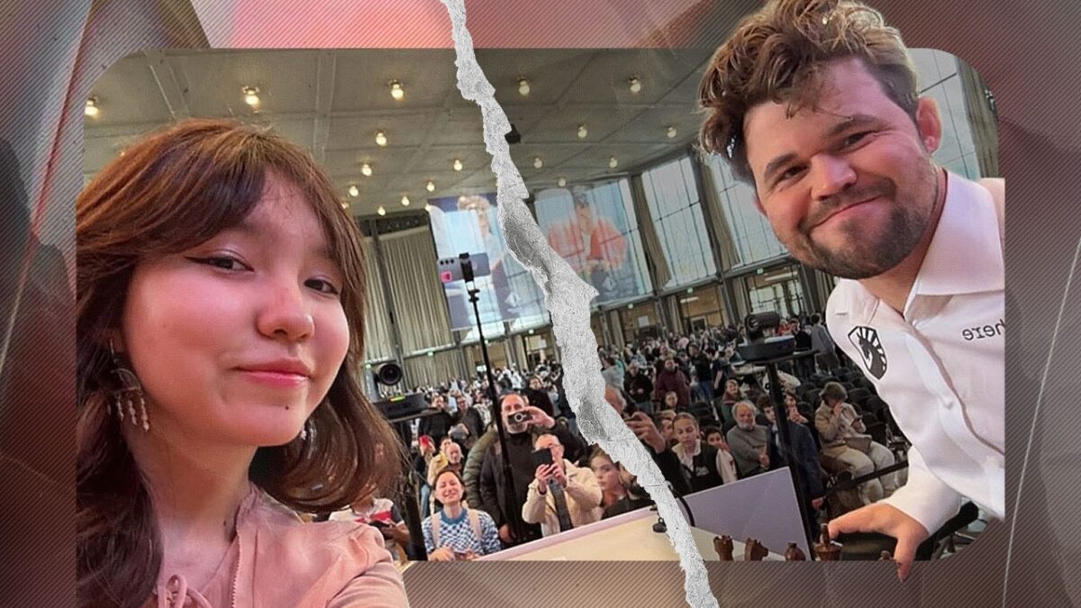 Imagine Stire „Legenda” Magnus Carlsen, în centrul unui scandal viral: gestul făcut imediat după un selfie a uimit lumea șahului. Cum s-a terminat turneul | 2review.ro