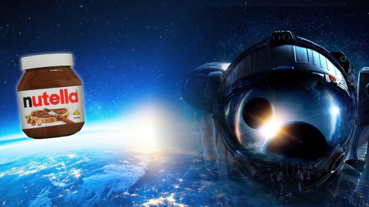 Imagine Stire Moment viral din spațiu: un borcan de Nutella a plutit în capsula Artemis 2, la 400.000 km de Pământ | 2review.ro
