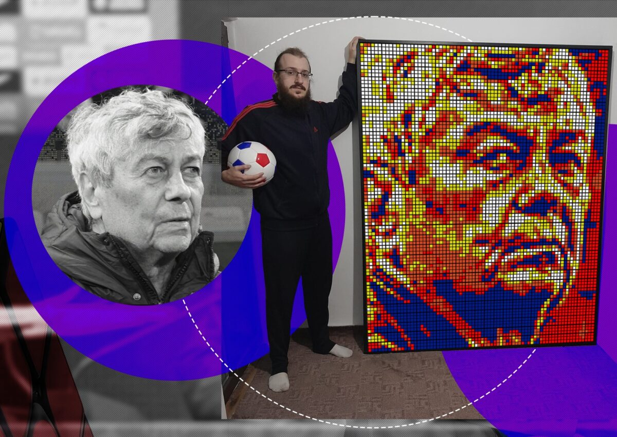 Imagine Stire Câștigătorul de la Românii au Talent, omagiu unic pentru Mircea Lucescu. Cristian Leana: “13 ore mi-a luat să-l fac” | 2review.ro