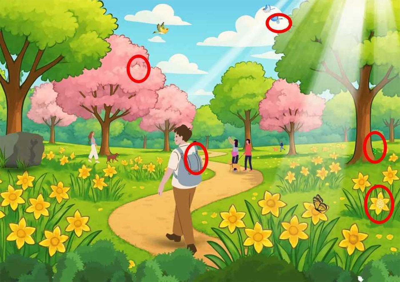 TEST IQ | Doar 1 dintre 100 de oameni poate identifica toate cele 5 ouă de Paște din imagine, în maximum 15 secunde