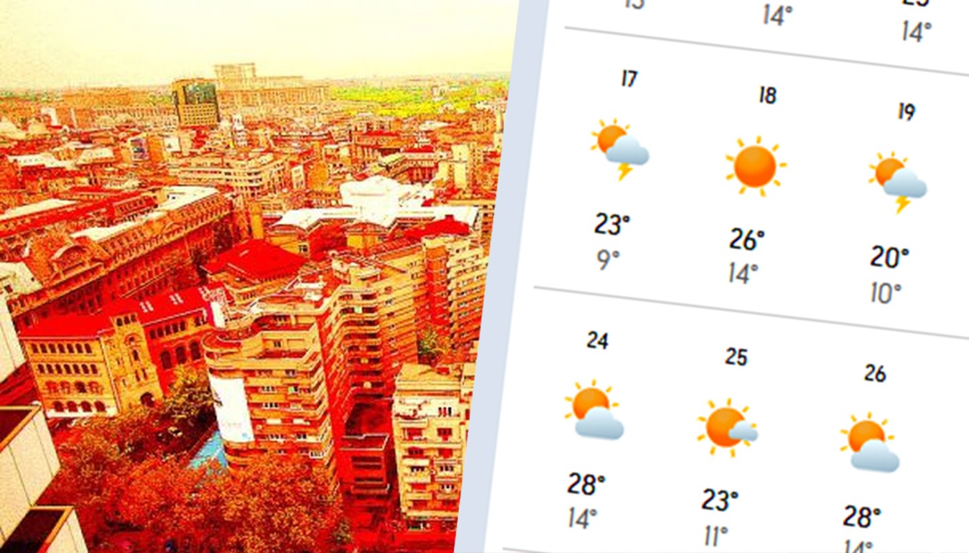 Meteorologii Accuweather anunță una dintre cele mai călduroase luni mai ...