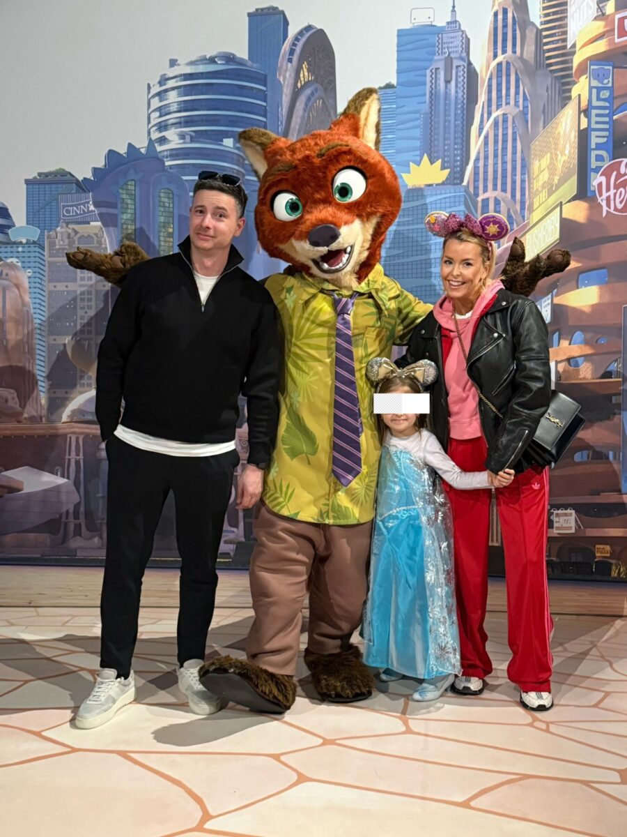 Diana Pârvu și familia