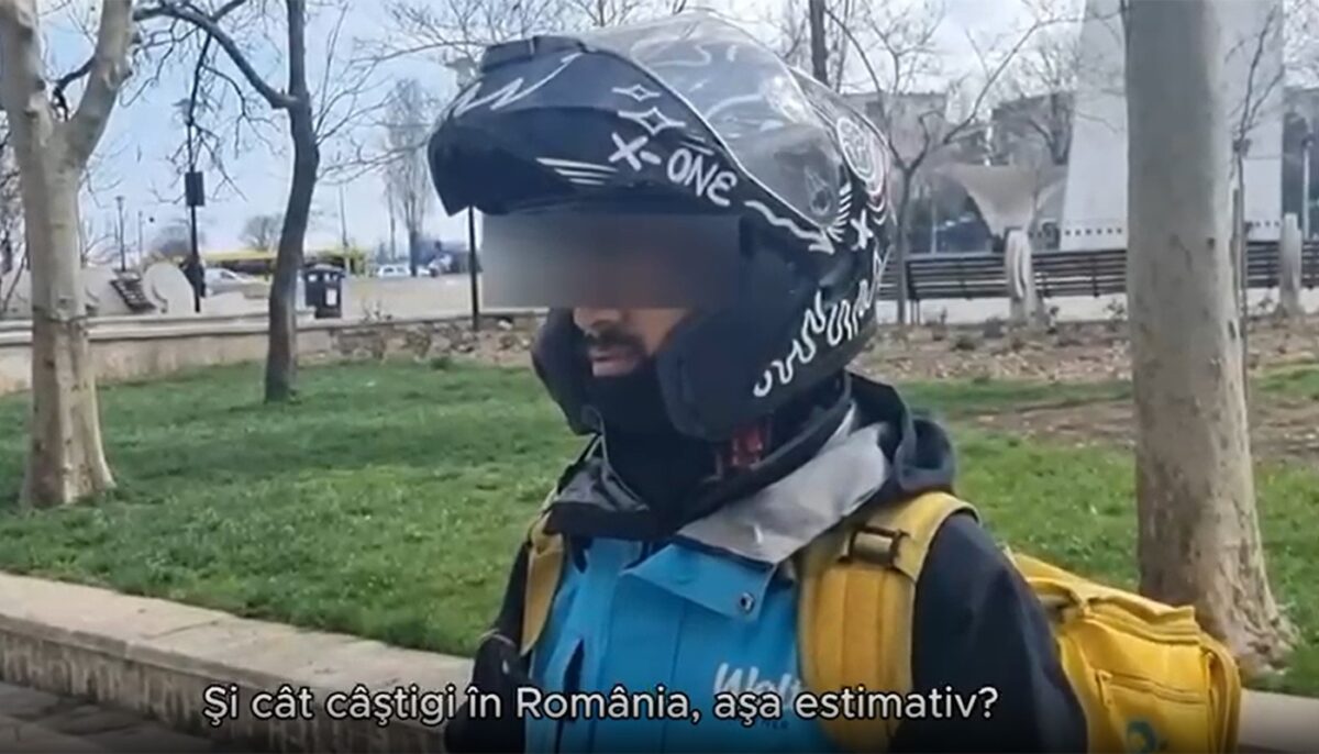 Imagine Stire Le plângeai de milă? Câți lei câștigă într-o singură lună acest livrator Glovo pakistanez, din Constanța. Ce sumă trimite acasă | 2review.ro
