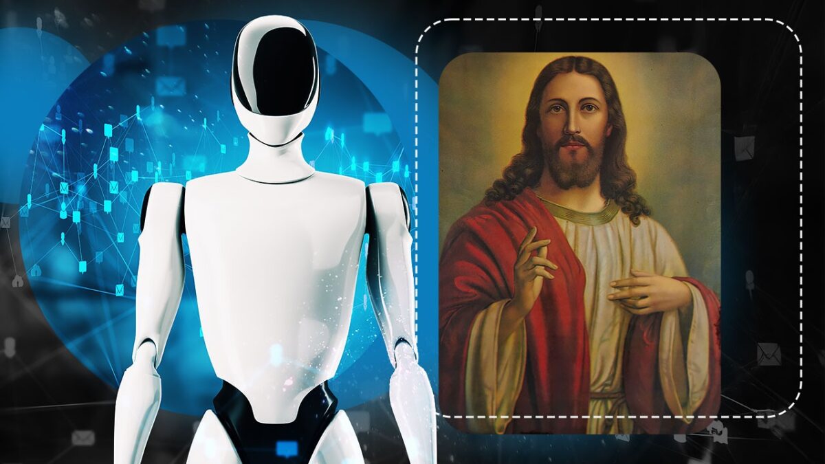 Imagine Stire Controverse uriașe: inteligența artificială care imită vocea și chipul lui Iisus. 1,99 dolari pe minut costă să vorbești cu Iisusul digital | 2review.ro