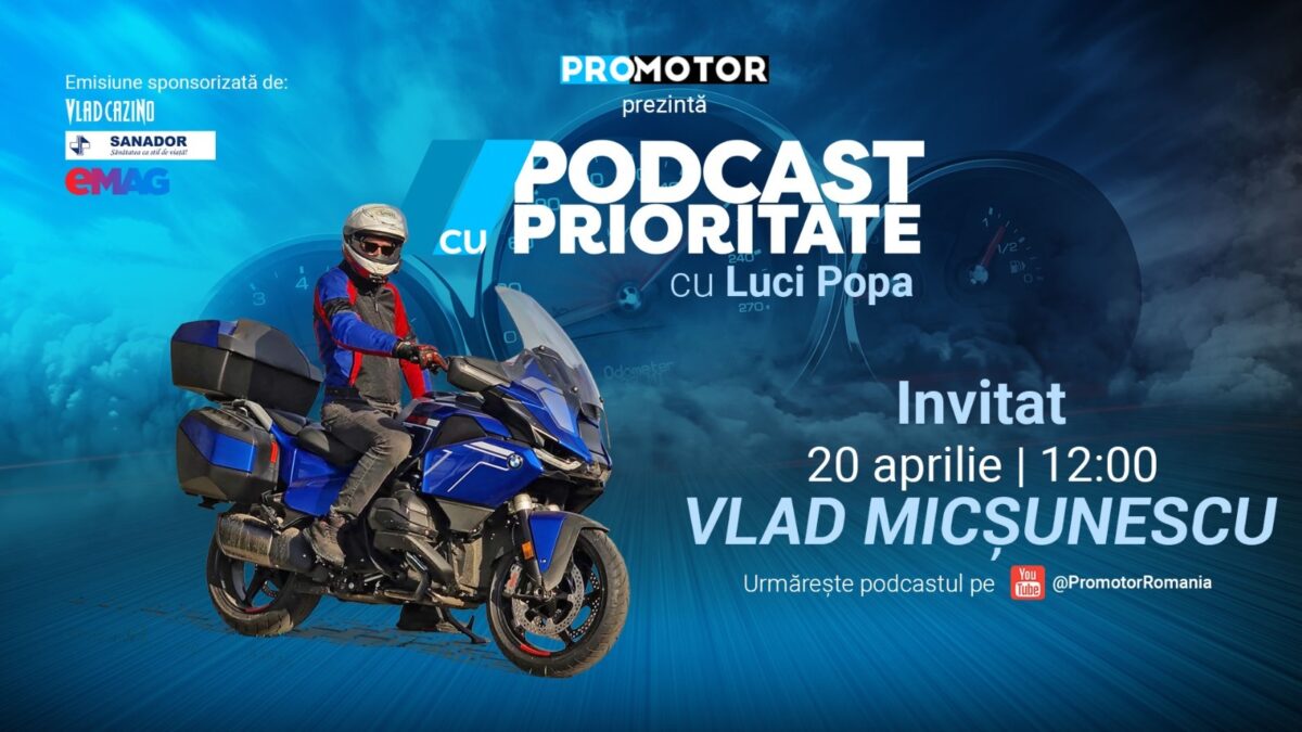 Imagine Stire Vlad Micșunescu, în episodul 98 din „Podcast cu Prioritate” by ProMotor. China văzută prin ochii unui pasionat auto | 2review.ro