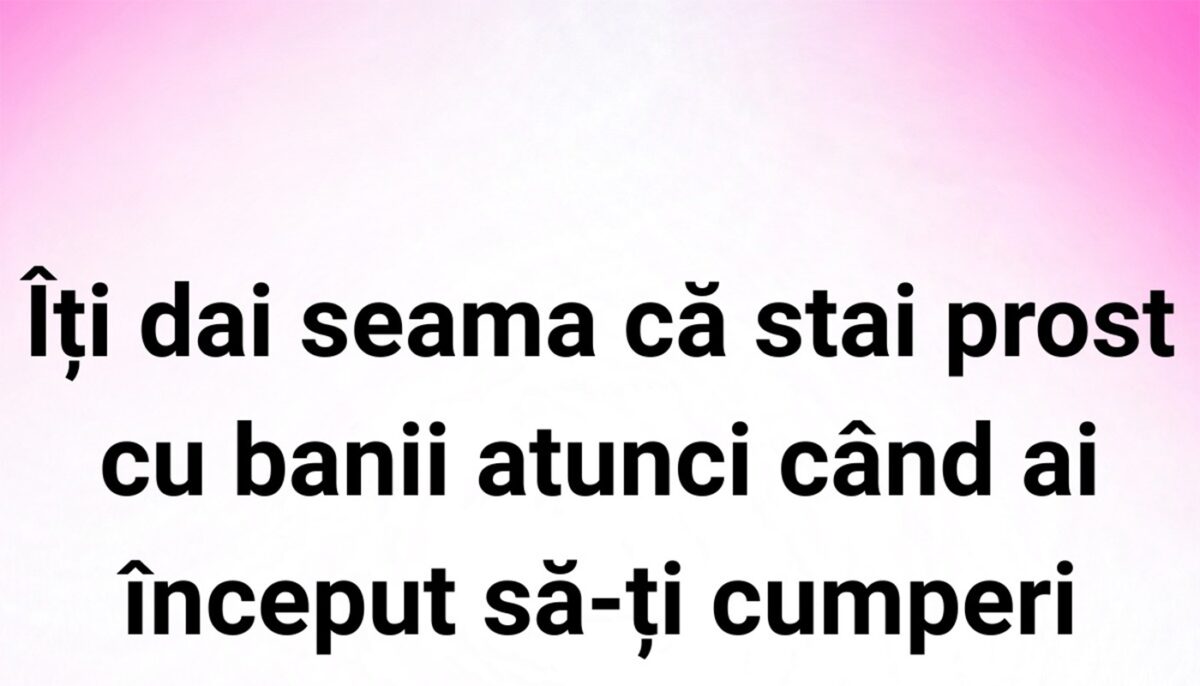 Imagine Stire BANCUL ZILEI | Când stau rău cu banii, cu adevărat? | 2review.ro