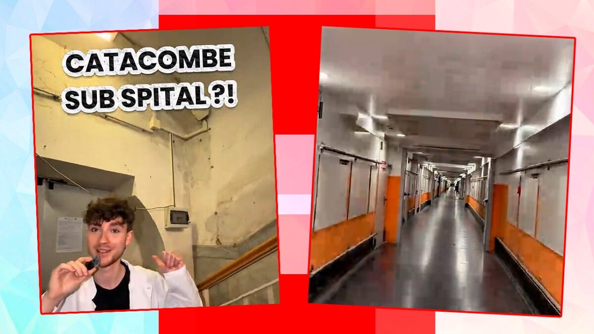 Imagine Stire Ce a descoperit un student român în „catacombele” de sub un spital din Roma: „Sunt kilometri întregi” | 2review.ro