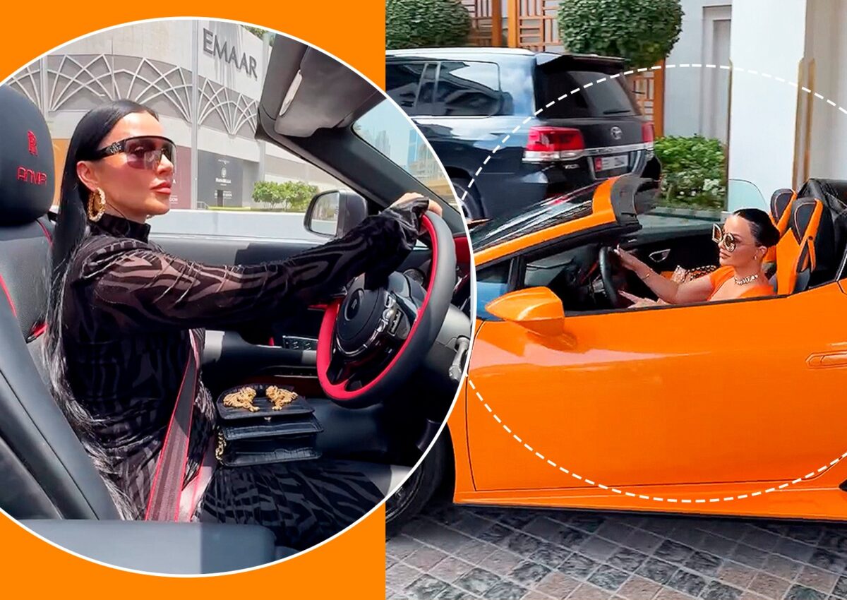 Imagine Stire Ce face „Regina supermașinilor” înainte să urce în bolizii de sute de mii €. Obiceiul bizar care stârnit controverse în online | 2review.ro